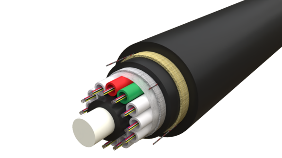 ADSS-kabel (144 fiber), 150 m spenn.  El.nr: 1083050