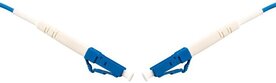 Fibersnor SM LC-LC 0,5m G657A Gul 2mm LSZH