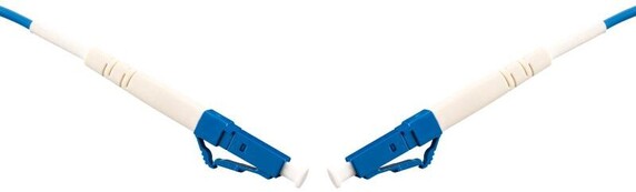 Fibersnor SM LC-LC 0,5m G657A Gul 2mm LSZH