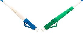 Fibersnor SM LC-LC/A 0,5m G657A Gul 2mm LSZH