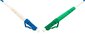 Fibersnor SM LC-LC/A 0,5m G657A Gul 2mm LSZH