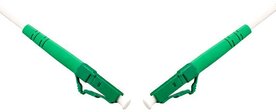 Fibersnor SM LC/A-LC/A 0,5m G657A Gul 2mm LSZH