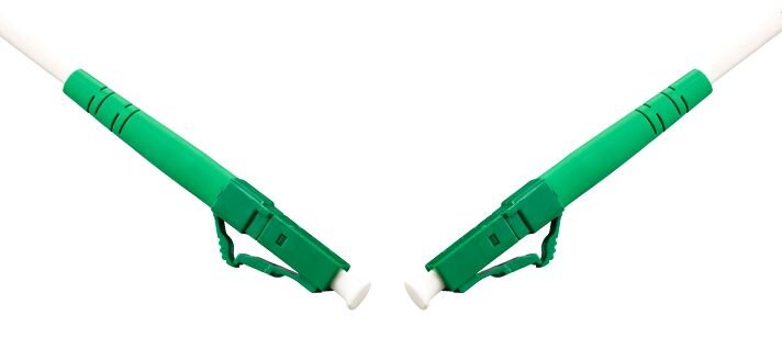 Fibersnor SM LC/A-LC/A 0,5m G657A Gul 2mm LSZH