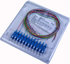 Fiberhale SM SC/UPC 1m 12 pk G652D S12 LSZH m/hylser